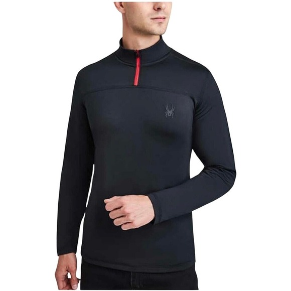 Spyder Other - Spyder Active Men's Quarter Zip Long Sleeve‎ Athletic Fit Shirt XL Performance